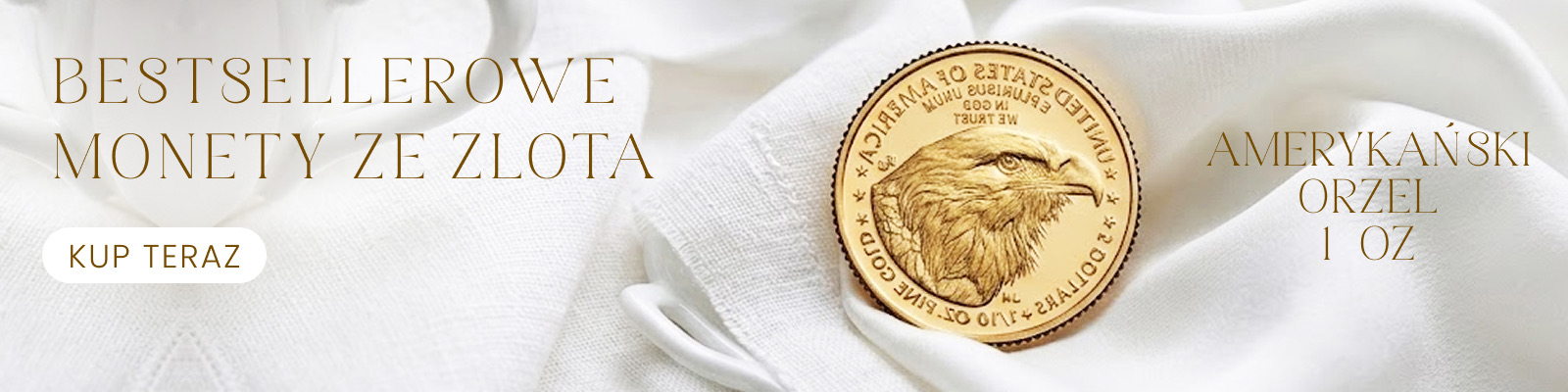 Bestsellerowe monety ze złota