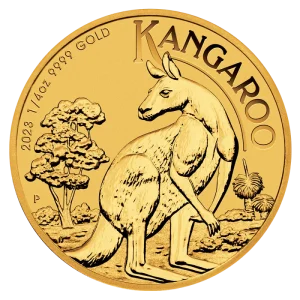 Złota moneta Australijski Kangur 1/4 uncji złota