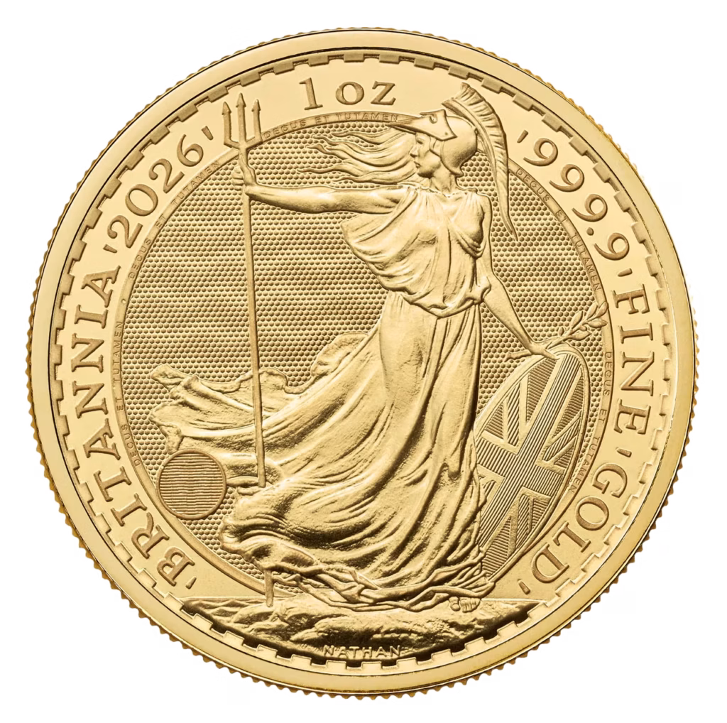 Złota moneta Britannia – 1 uncja złota