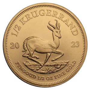 Złota moneta Krugerrand 1/2 uncji złota