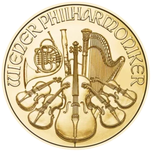 Złota moneta Wiedeński Filharmonik – 1 uncja złota
