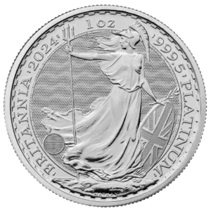 Britannia 1 uncja Platyny 2024