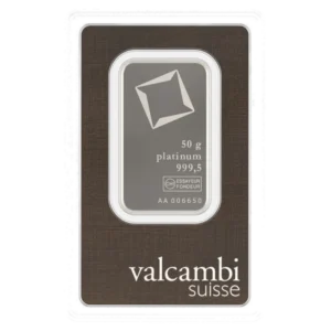Sztabka platyny LBMA 50 g
