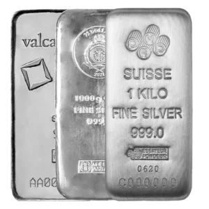 Sztabka srebra 1kg LBMA