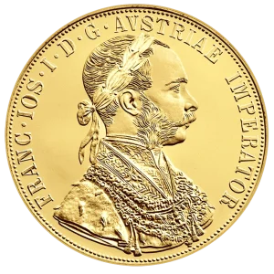 Zlota moneta 4 Dukaty Austriackie Czworak