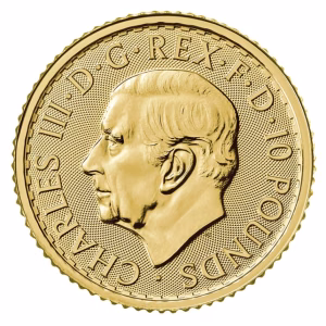 Złota moneta Britannia – 1/10 uncji złota