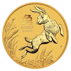 Złota moneta Lunar III Rok Królika 2023 – 12
