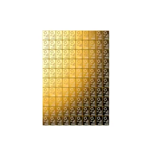 Sztabka zlota CombiBar Valcambi 100×1 gram