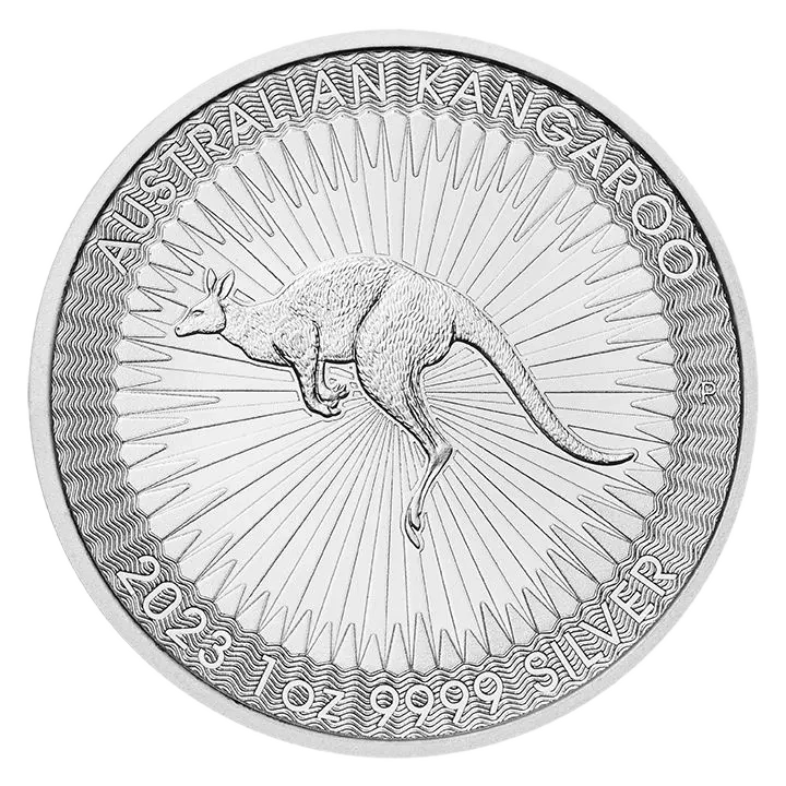 Srebrna moneta Australijski Kangur - 1 uncja srebra (lata losowe)