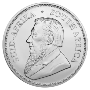 Srebrna moneta Krugerrand - 1 uncja srebra (lata losowe)