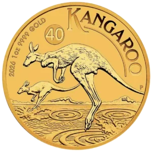 Złota moneta Australijski Kangur 2026 1 uncja złota