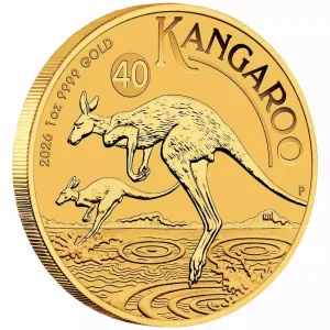 Złota moneta Australijski Kangur 2026 1 uncja złota