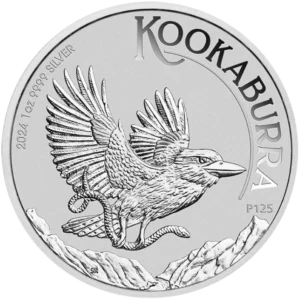 Srebrna moneta Kookaburra 2024 - 1 uncja srebra