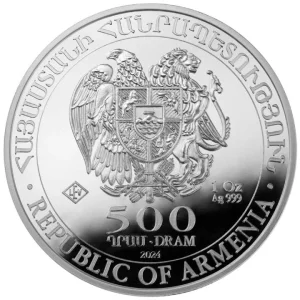 Srebrna moneta Arka Noego – 1 uncja srebra