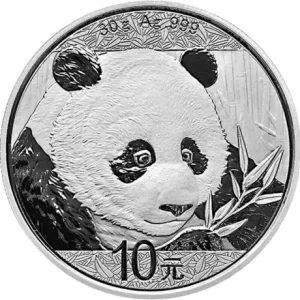 Srebrna moneta Chińska Panda (MIX roczników)