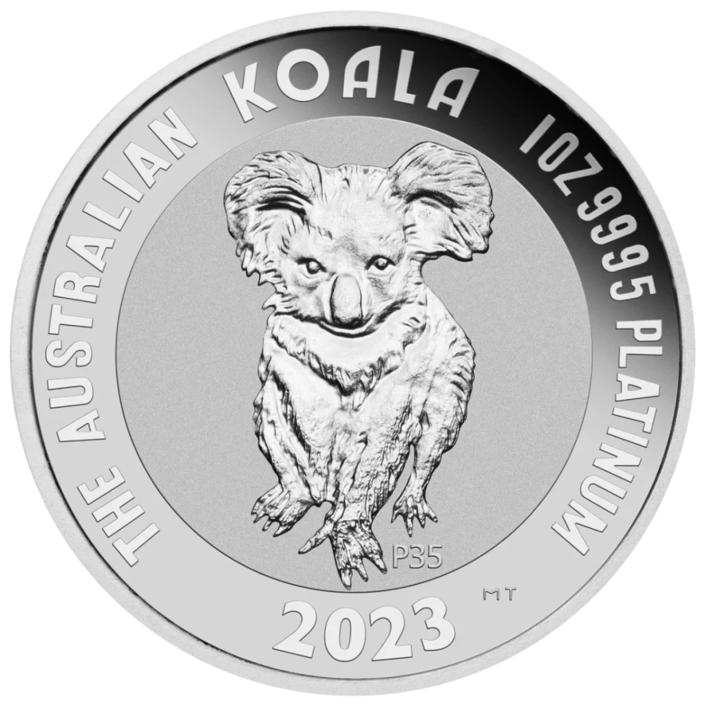 Platynowa Moneta Australijski Koala - 1 uncja platyny