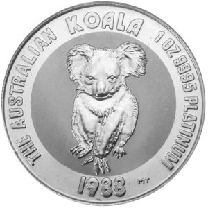 Platynowa Moneta Australijski Koala - 1 uncja platyny