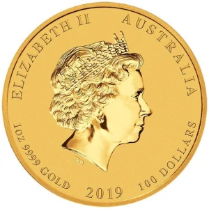 Lunar II: Rok Świni 1 uncja Złota 2019