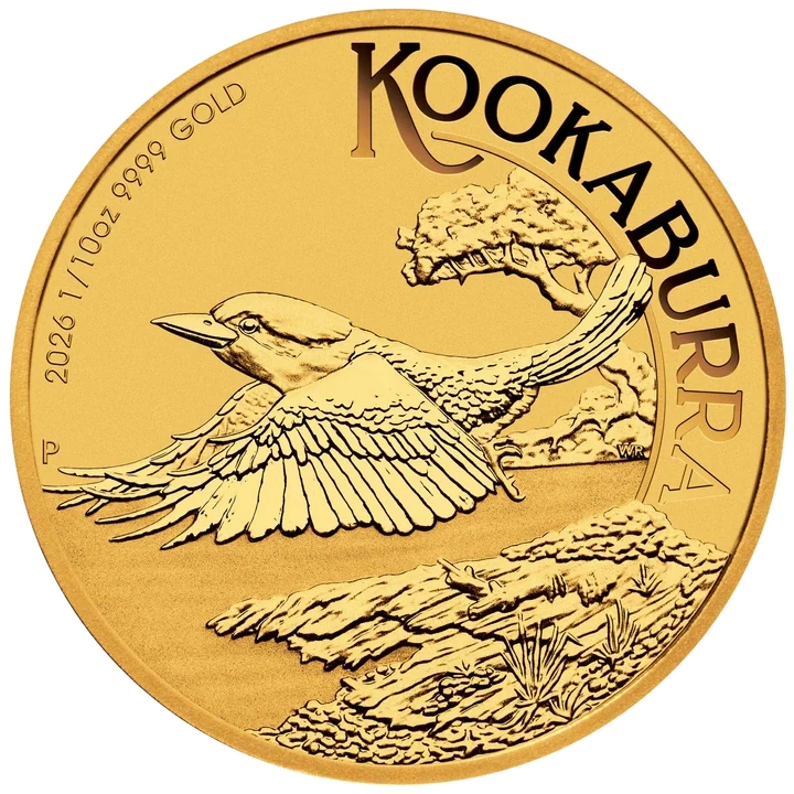 Kookaburra 1/10 uncji Złota 2026