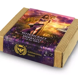 Kolekcja 2 srebrne monety Witchcraft Herbalist, Seeress - 2 x 2 uncje srebra
