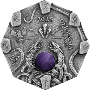 Kolekcja 2 srebrne monety Witchcraft Herbalist, Seeress - 2 x 2 uncje srebra