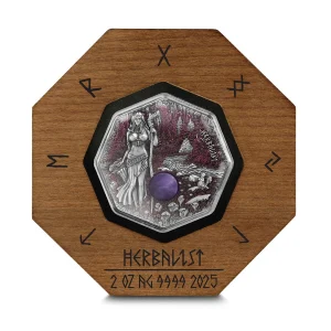 Kolekcja 2 srebrne monety Witchcraft Herbalist, Seeress - 2 x 2 uncje srebra