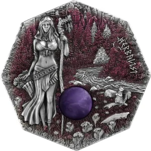 Kolekcja 2 srebrne monety Witchcraft Herbalist, Seeress - 2 x 2 uncje srebra