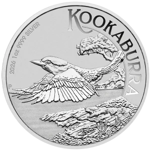 Kookaburra 1 uncja srebra 2026