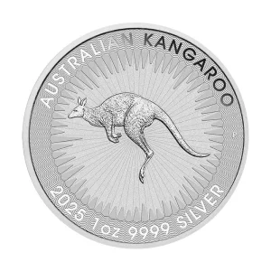 Zestaw 25x srebrna moneta Australijski Kangur 1 uncja