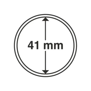 Kapsułka na monetę o średnicy wewnętrznej 41 mm