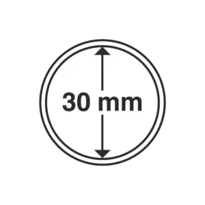 Kapsułka na monetę o średnicy wewnętrznej 30 mm