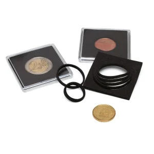 Kapsuły na monety Quadrum 16 – 41 mm, opakowanie 10 szt.