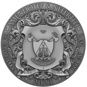 Kolekcja 3 srebrne monety, Potęga miłości T&S coins- 3 x 2 uncje srebra