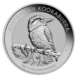 Platynowa moneta Kookaburra 2021 - 110 uncji platyny