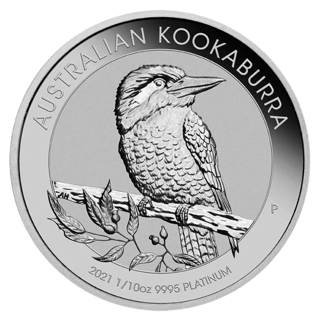 Platynowa moneta Kookaburra 2021 - 110 uncji platyny