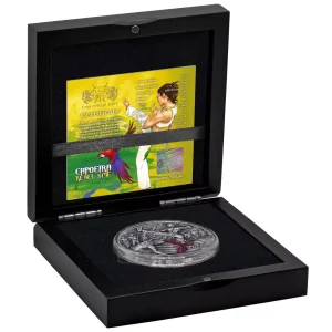 Srebrna moneta Capoeira Rebel Time 2023 – 2 uncje srebra