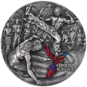 Srebrna moneta Capoeira Rebel Time 2023 – 2 uncje srebra