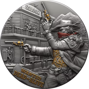 Srebrna moneta The Bounty Hunter 2024 - 2 uncje srebra