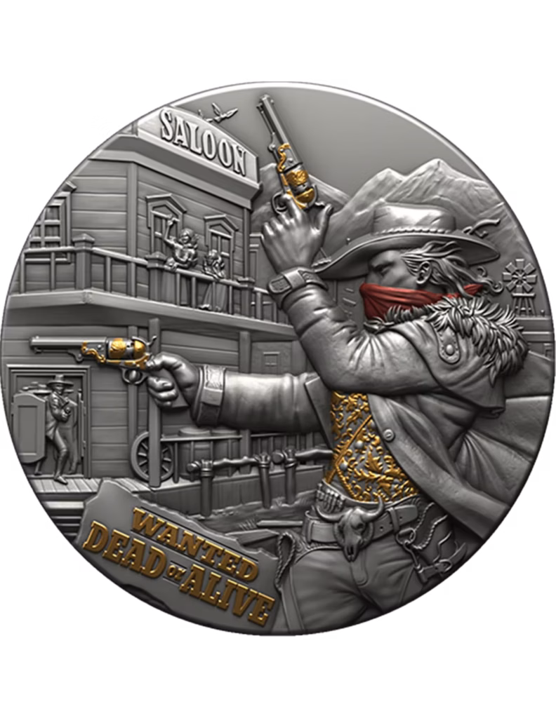 Srebrna moneta The Bounty Hunter 2024 - 2 uncje srebra