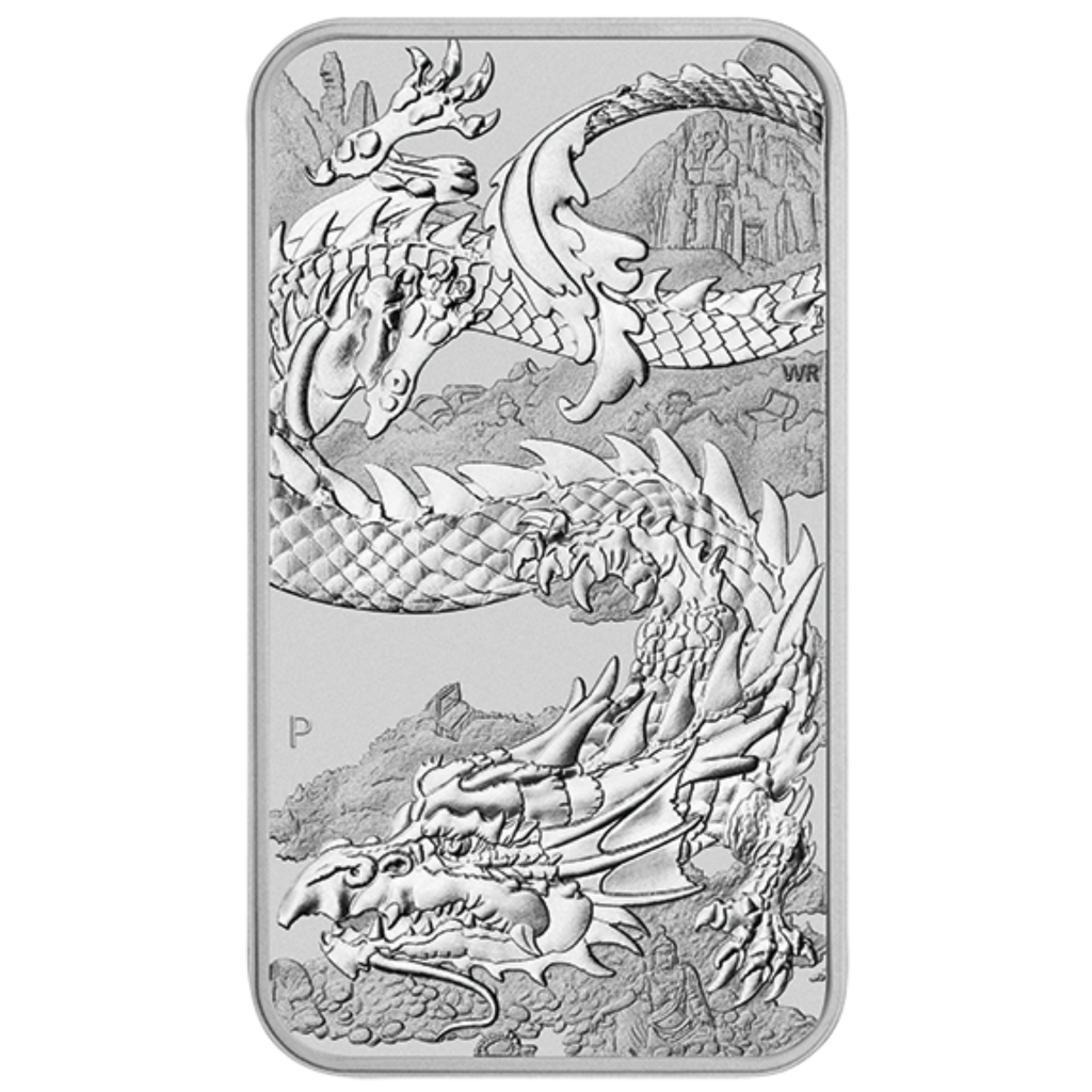 Sztabko-moneta Dragon 2023 - 1 uncja srebra