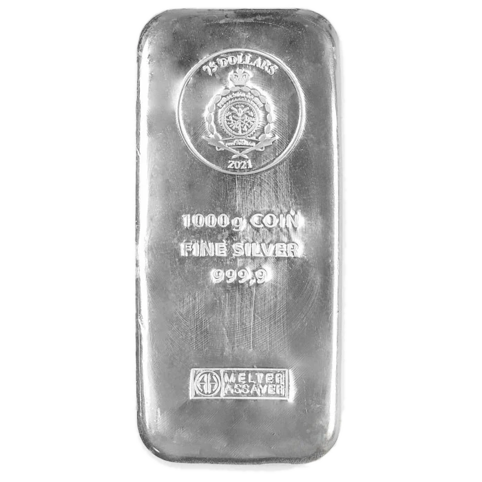 Sztabko-moneta Argor Heraeus Niue -1 kg srebra