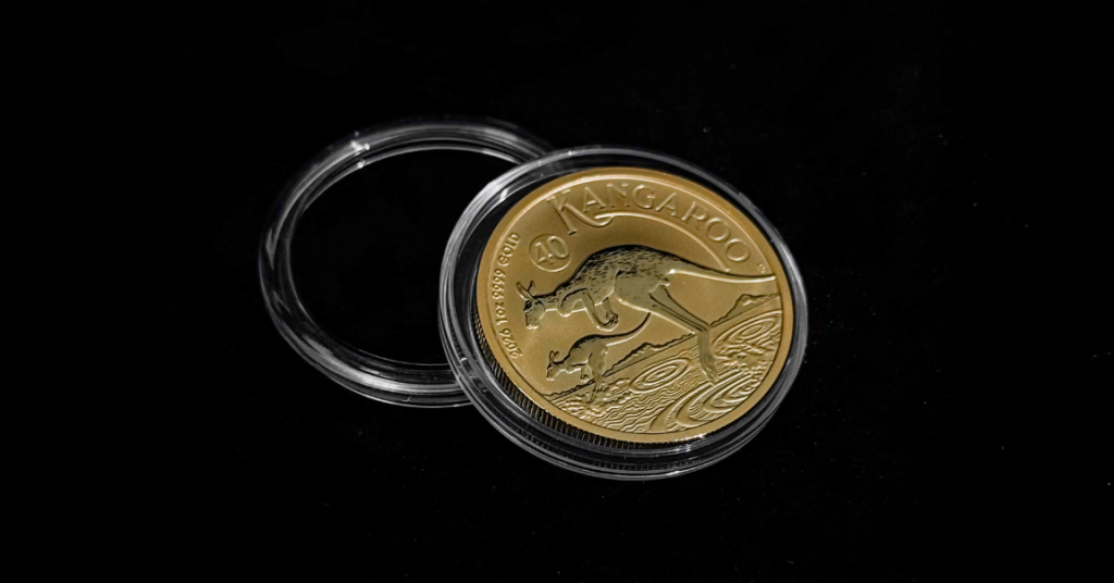 Złota moneta 1 oz Australijski Kangur