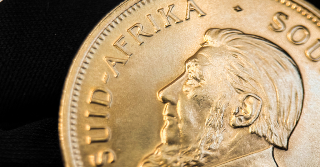Złota moneta 1 oz Krugerrand