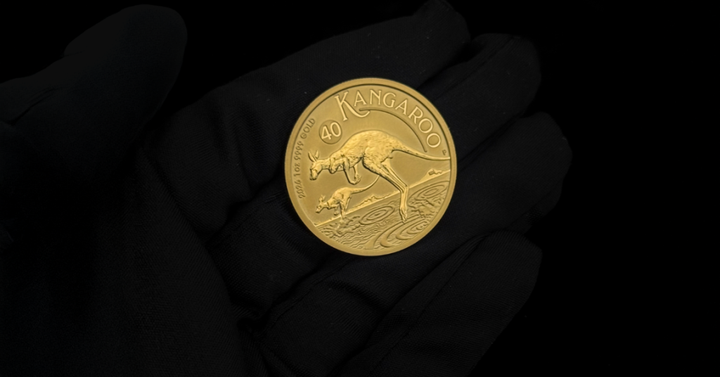 Złota moneta 1 oz Australijski Kangur